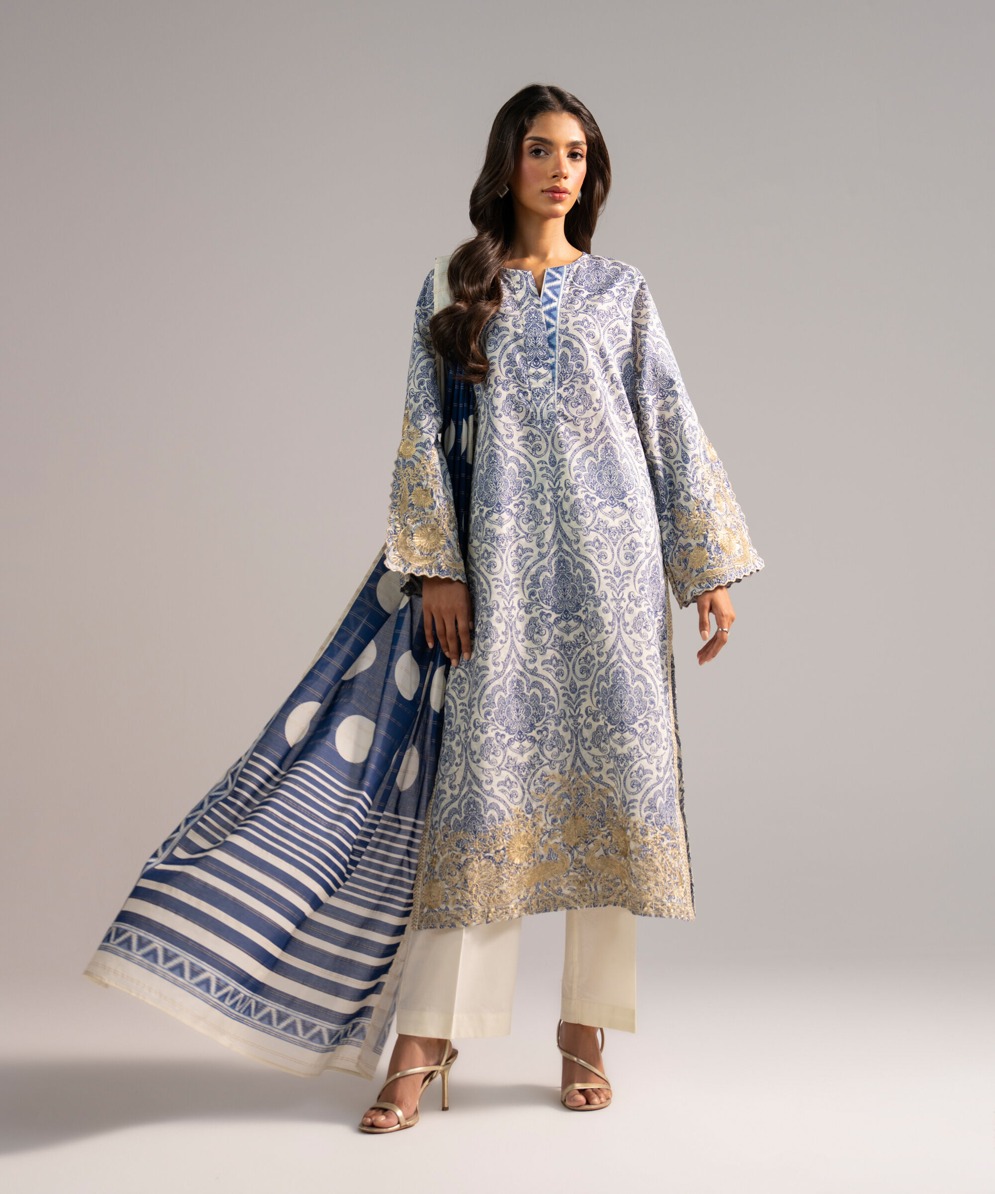 Printed Dupatta PRSSCSTV647D