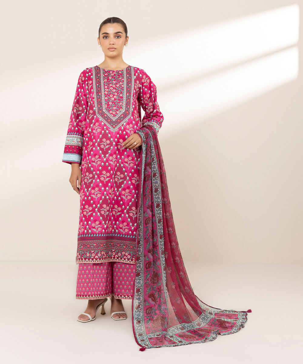 3PRDES25V47D Printed Dupatta 3PRDES25V47D