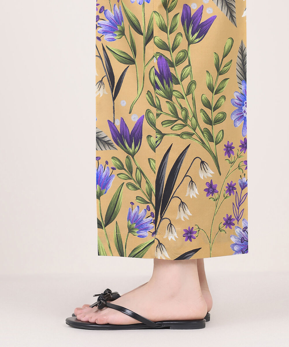 Women's RTW Cambric Multi Printed Culottes