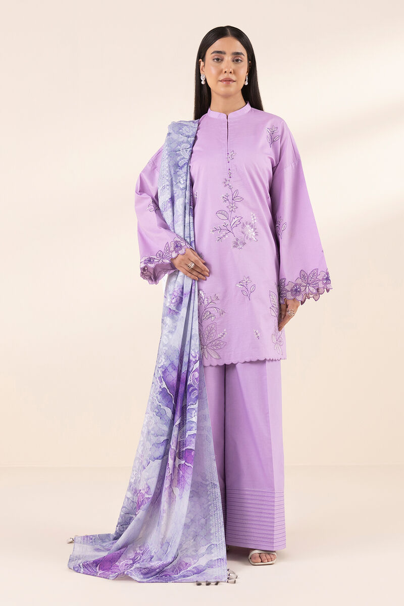 3 Piece - Embroidered Lawn Suit