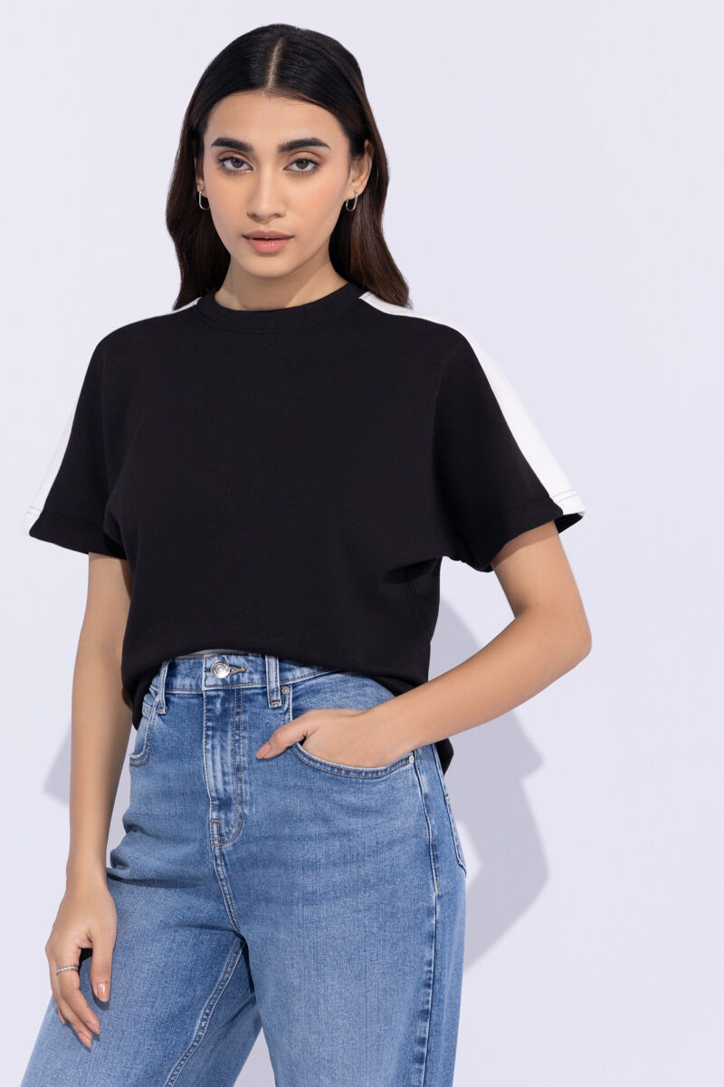 Cropped Kimono T-Shirt