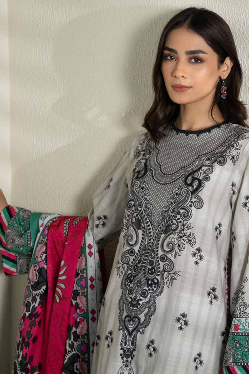 3 Piece - Printed Lawn Suit