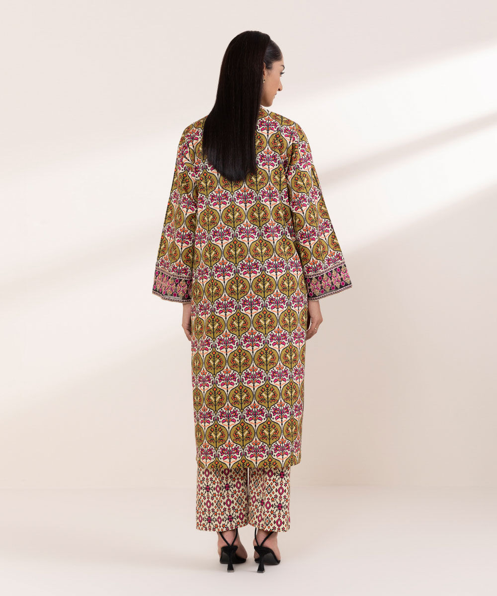 Women's RTW Cotton Viscose Multi Embroidered Boxy Shirt