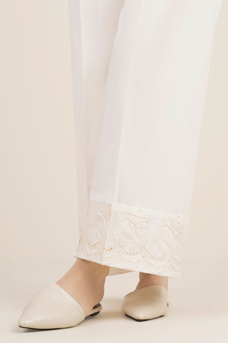Embroidered Cotton Culottes