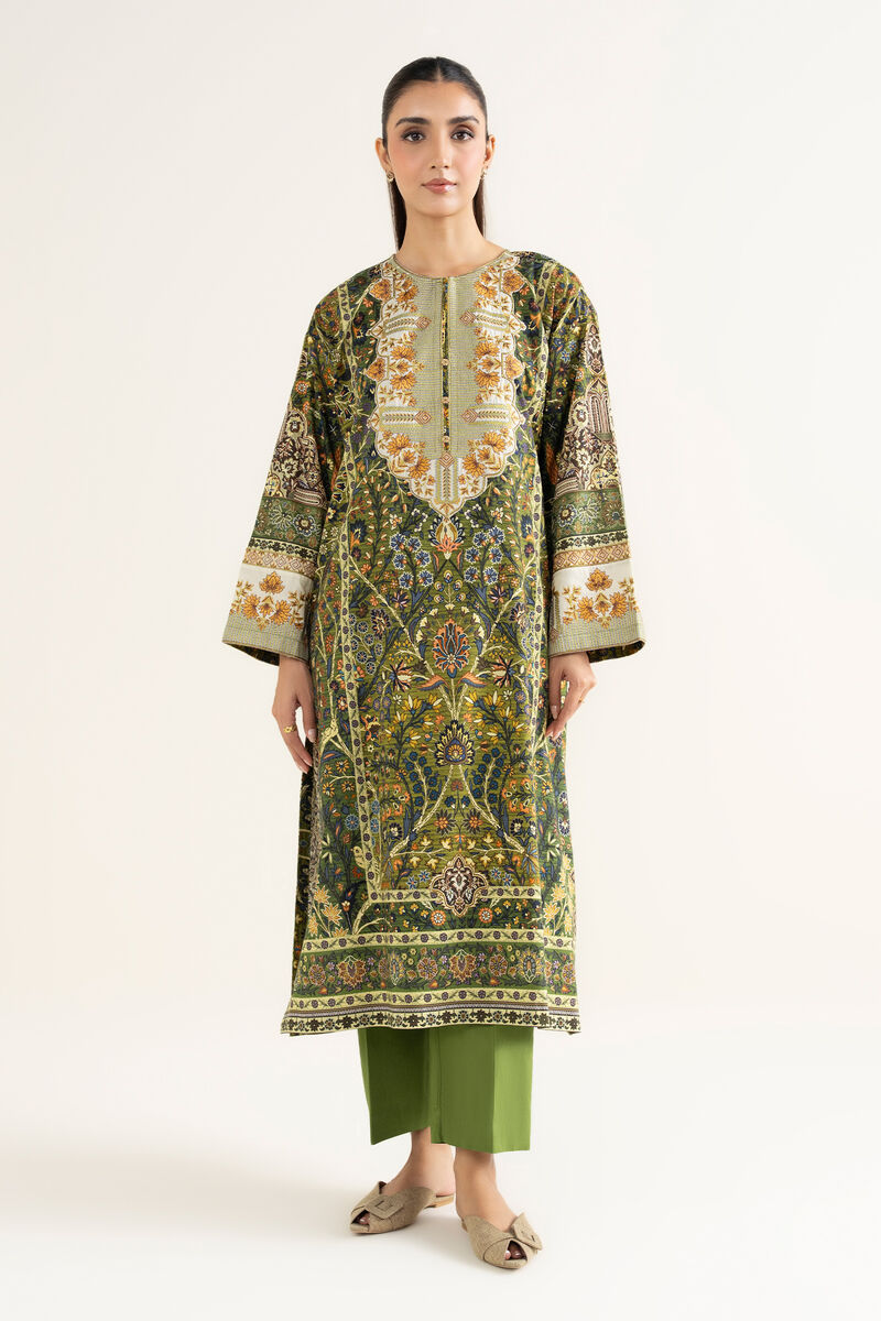 Embroidered Linen Viscose Shirt