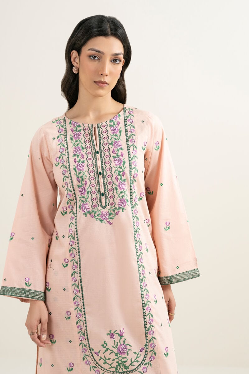 Embroidered Dobby Shirt