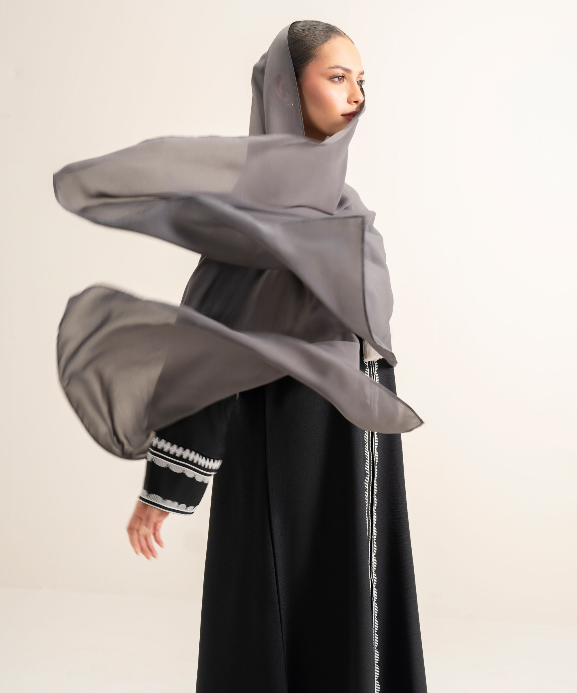 Grey Hijab HIJAB26V1008