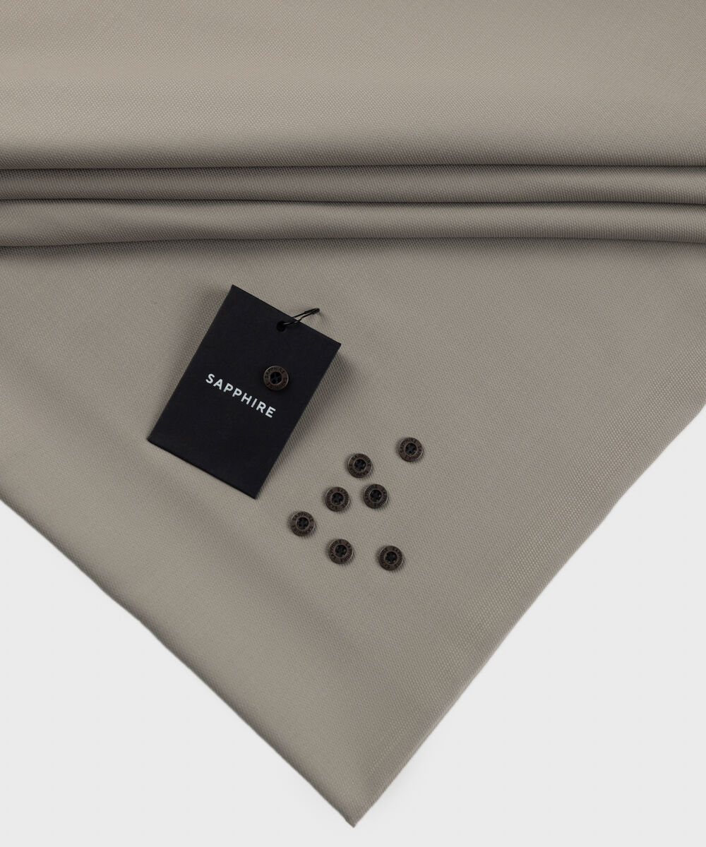 Men's Unstitched Two-Piece Premium Cotton Satin Mauve Suit.