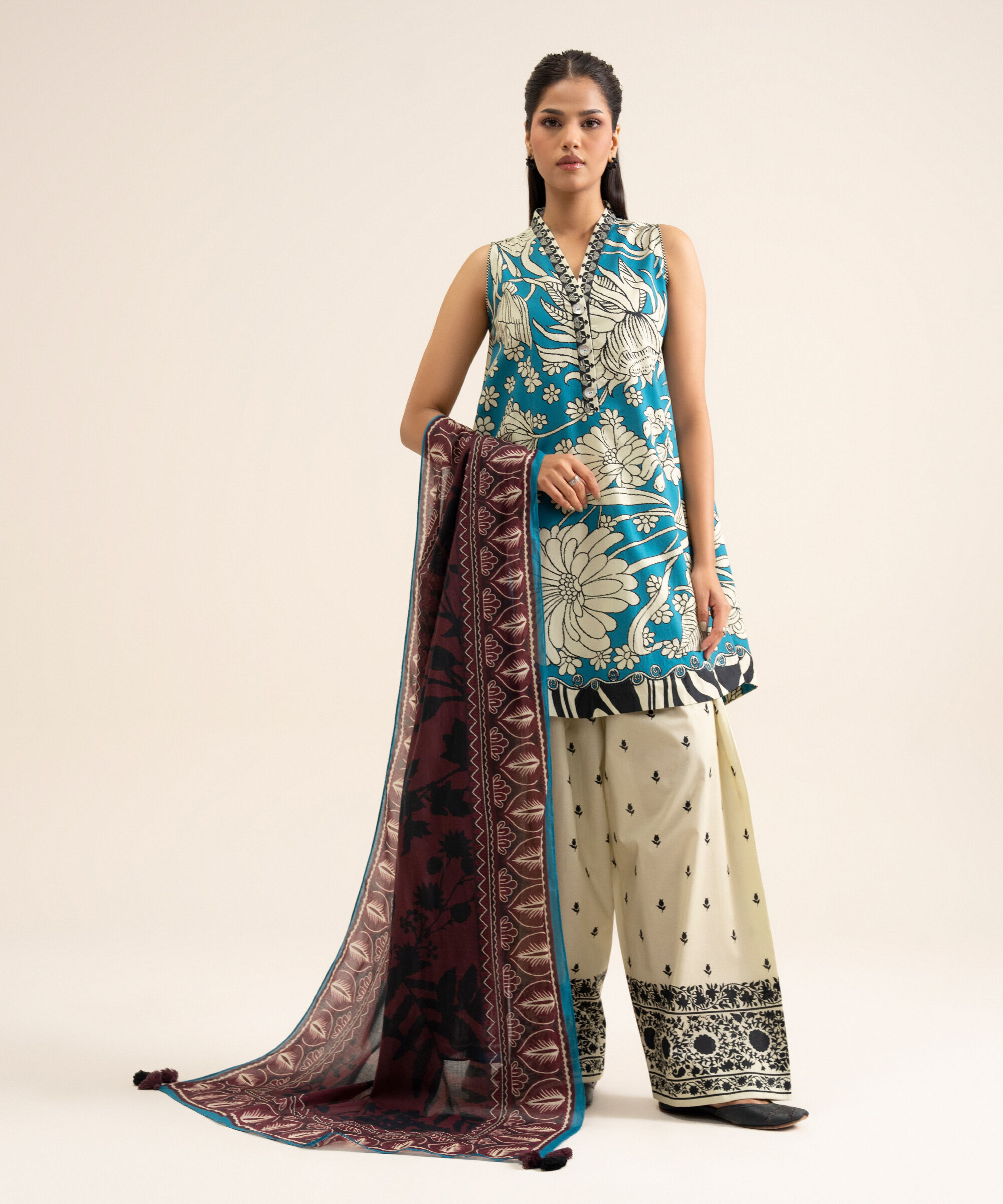 Unstitched 1 PC U1SDDS26V93D