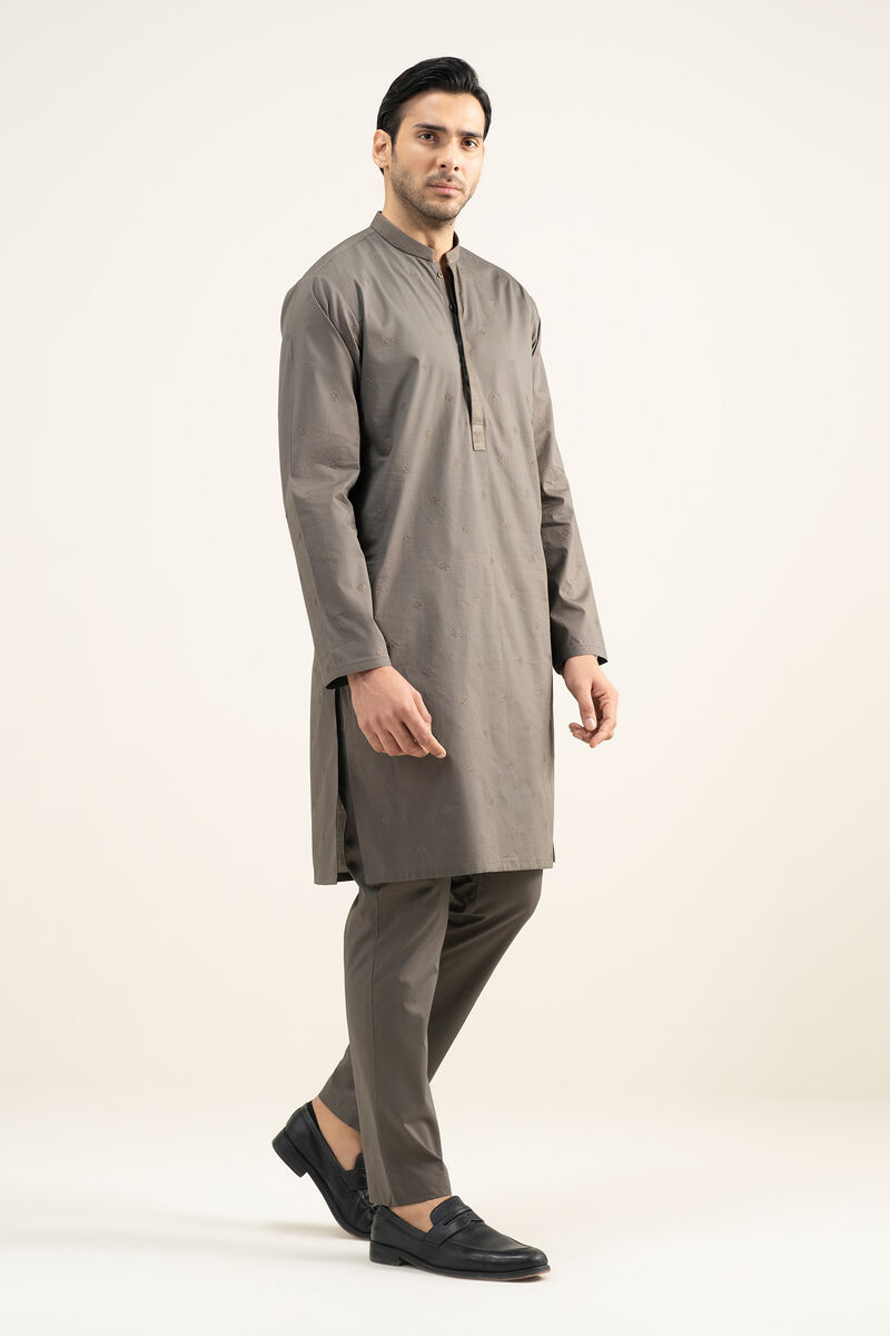 Embroidered Premium Cotton Suit