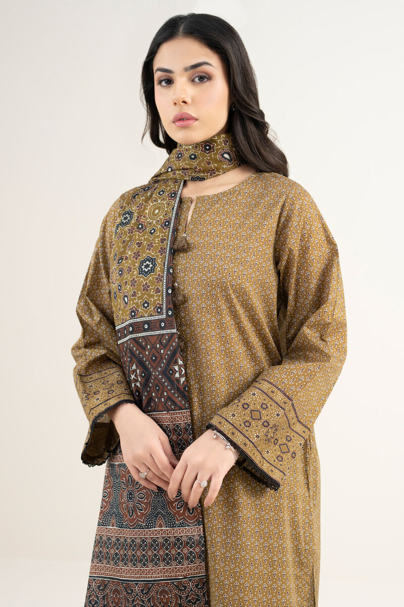 3 Piece - Printed Lawn Suit