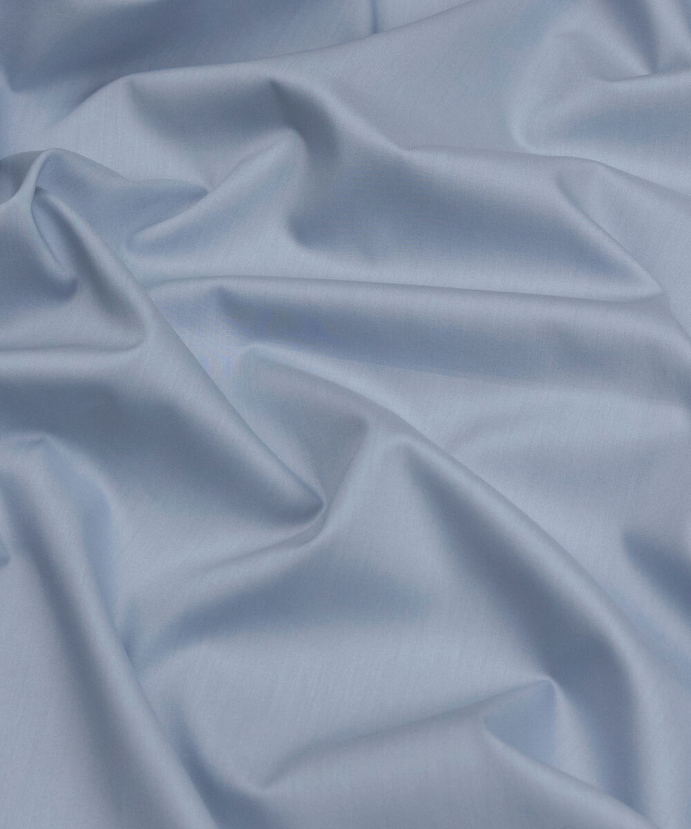 Men's Unstitched Two-Piece Soft Grey Premium Giza Cotton Suit