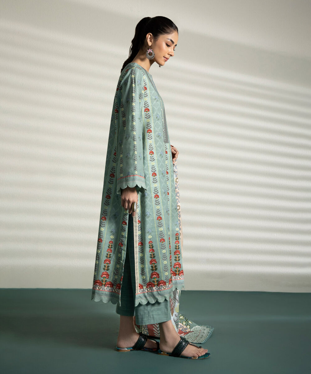 Ladies Unstitched Day to Day Suit 3DAYZ23V1103