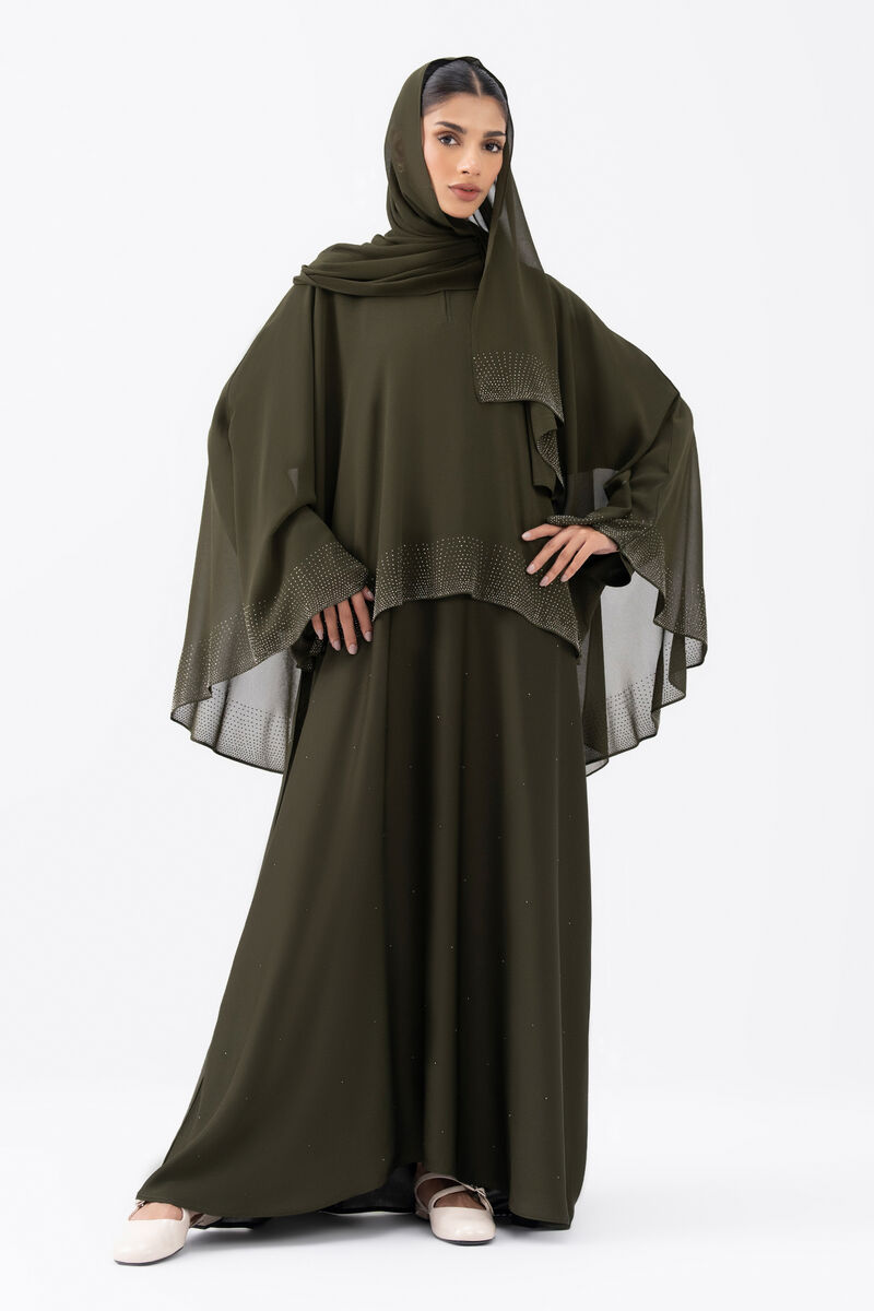 Embellished Abaya Set
