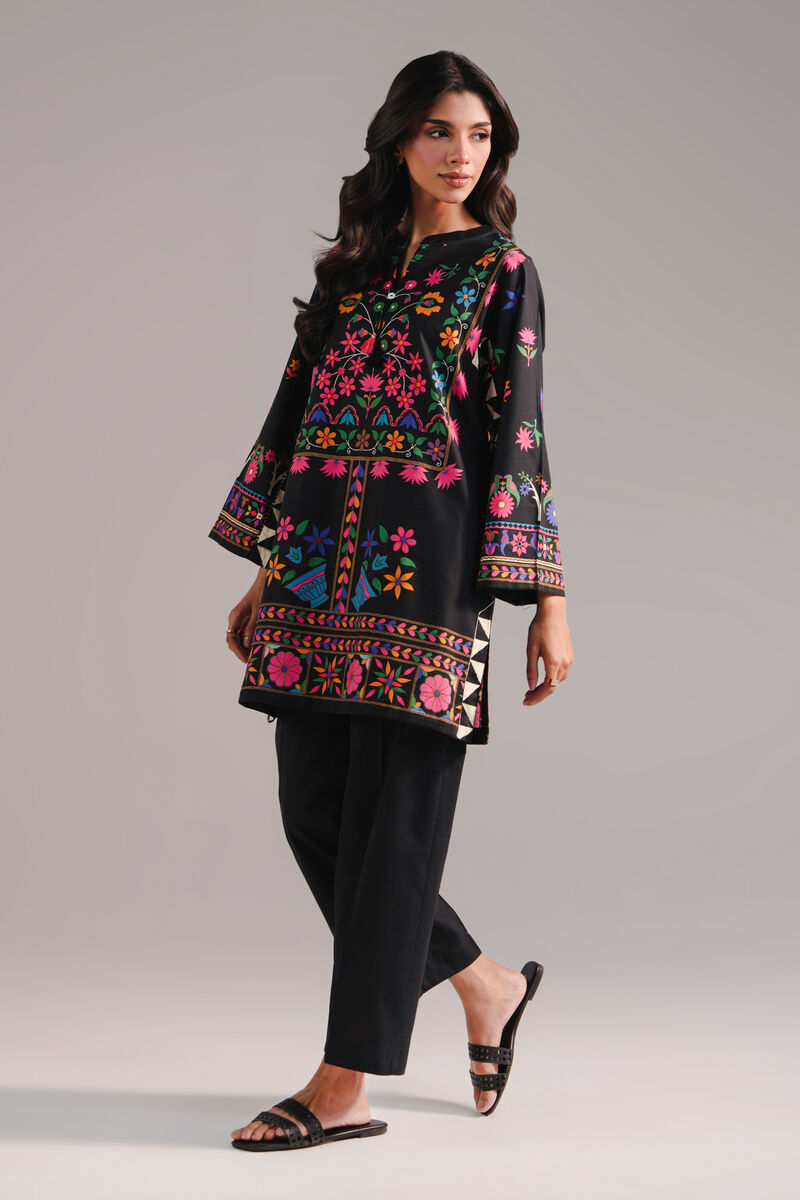 Printed Cotton Viscose Shirt