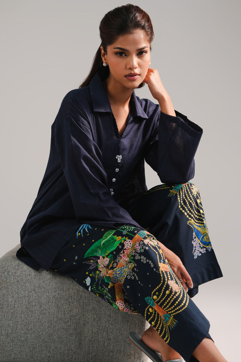 2 Piece - Solid Dobby Suit