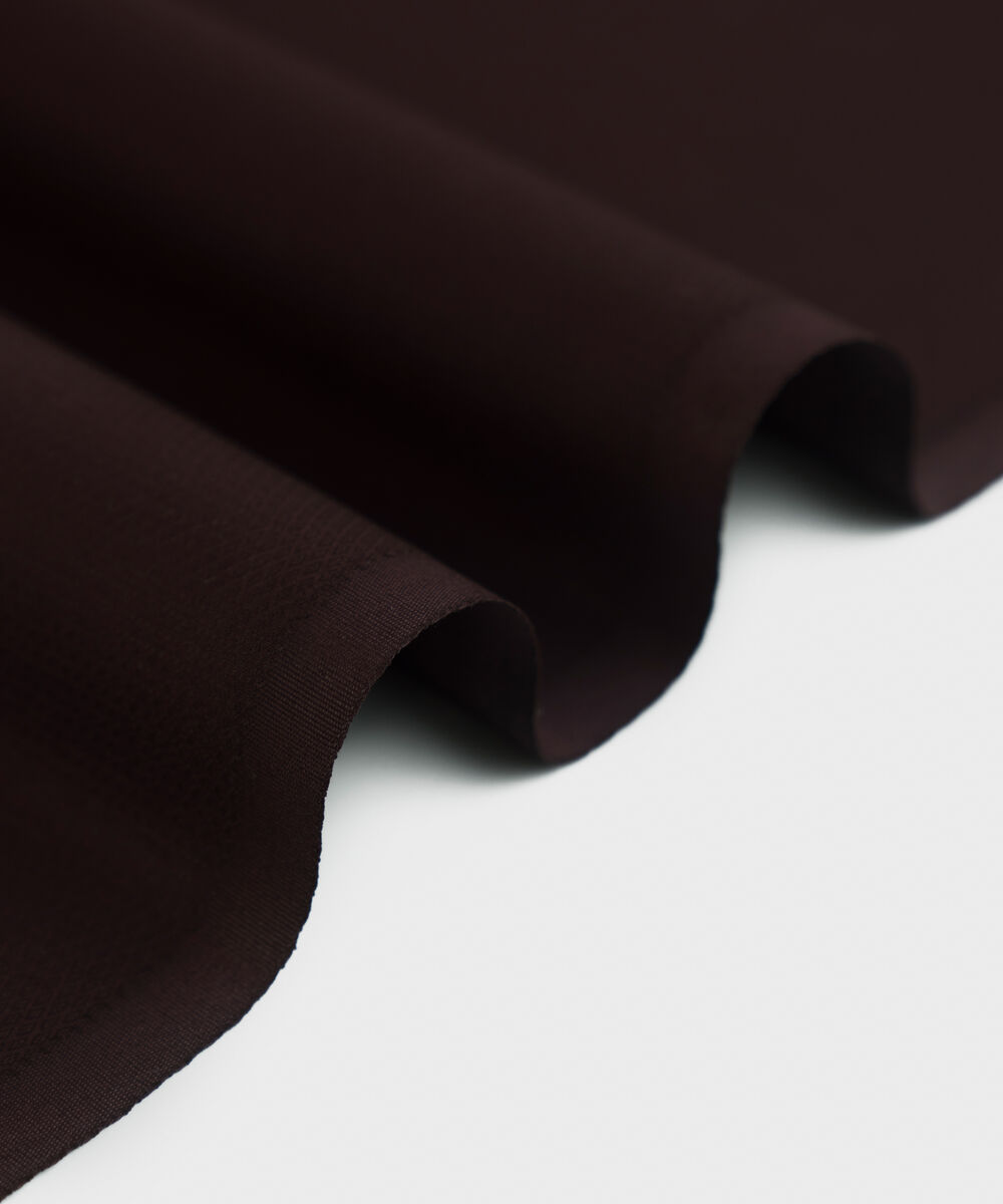 Men Unstitched Cotton Maroon Full Suit Fabric