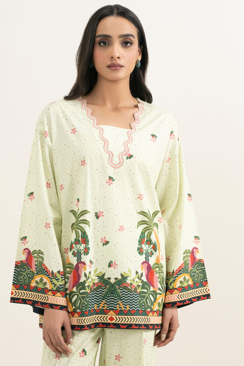 Embroidered Cambric Shirt