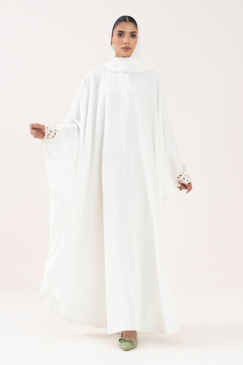 Embroidered Kaftan Abaya Set