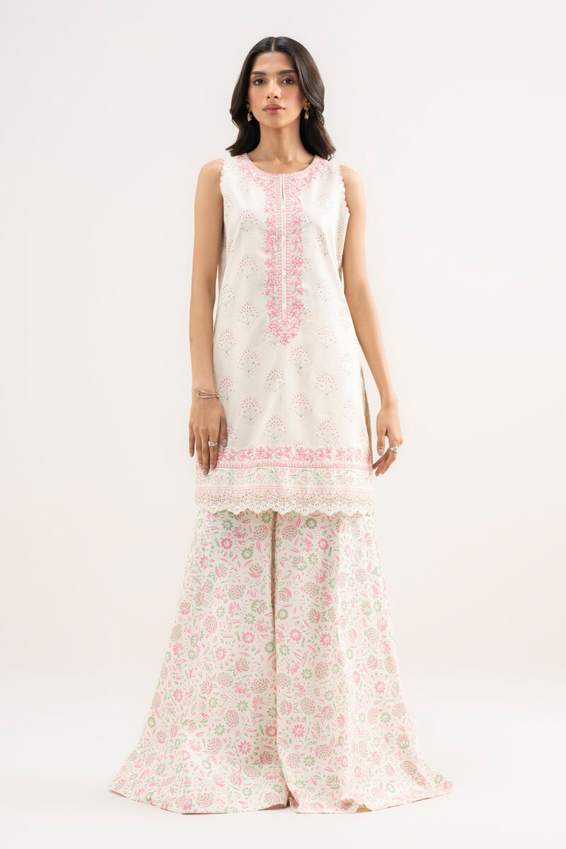 2 Piece - Embroidered Lawn Suit