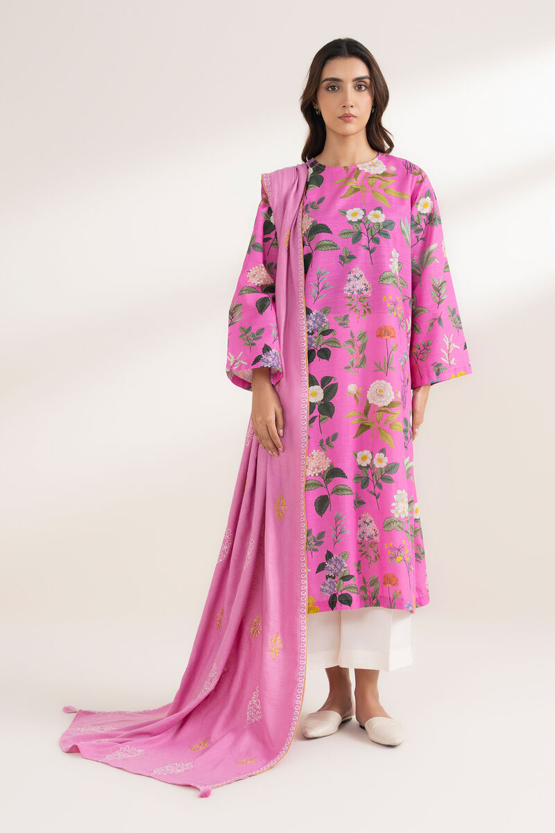 Embroidered Dobby Dupatta