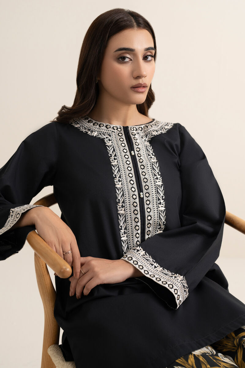 Embroidered Cambric Shirt