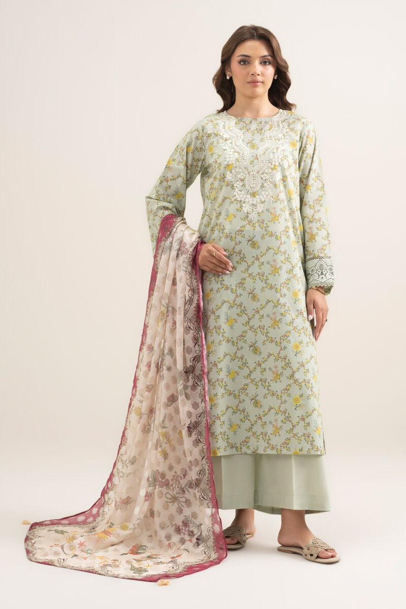 Printed Jacquard Dupatta