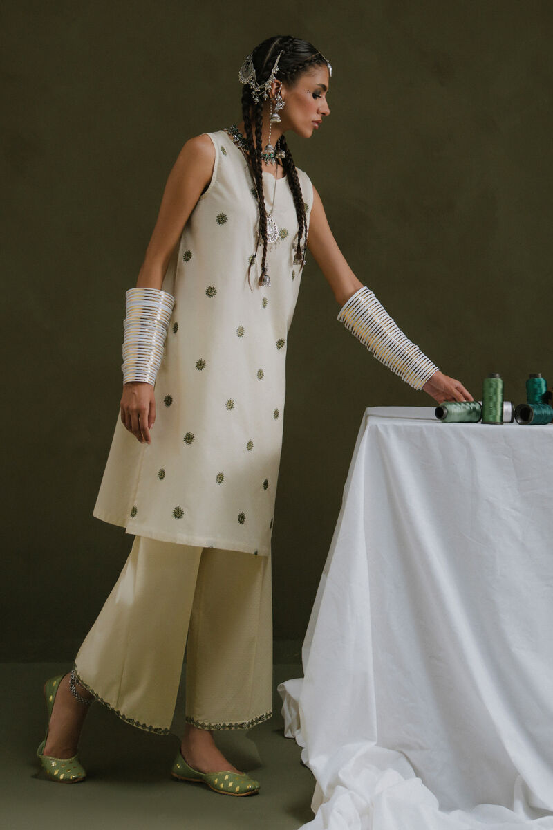 Embroidered Cotton Shirt