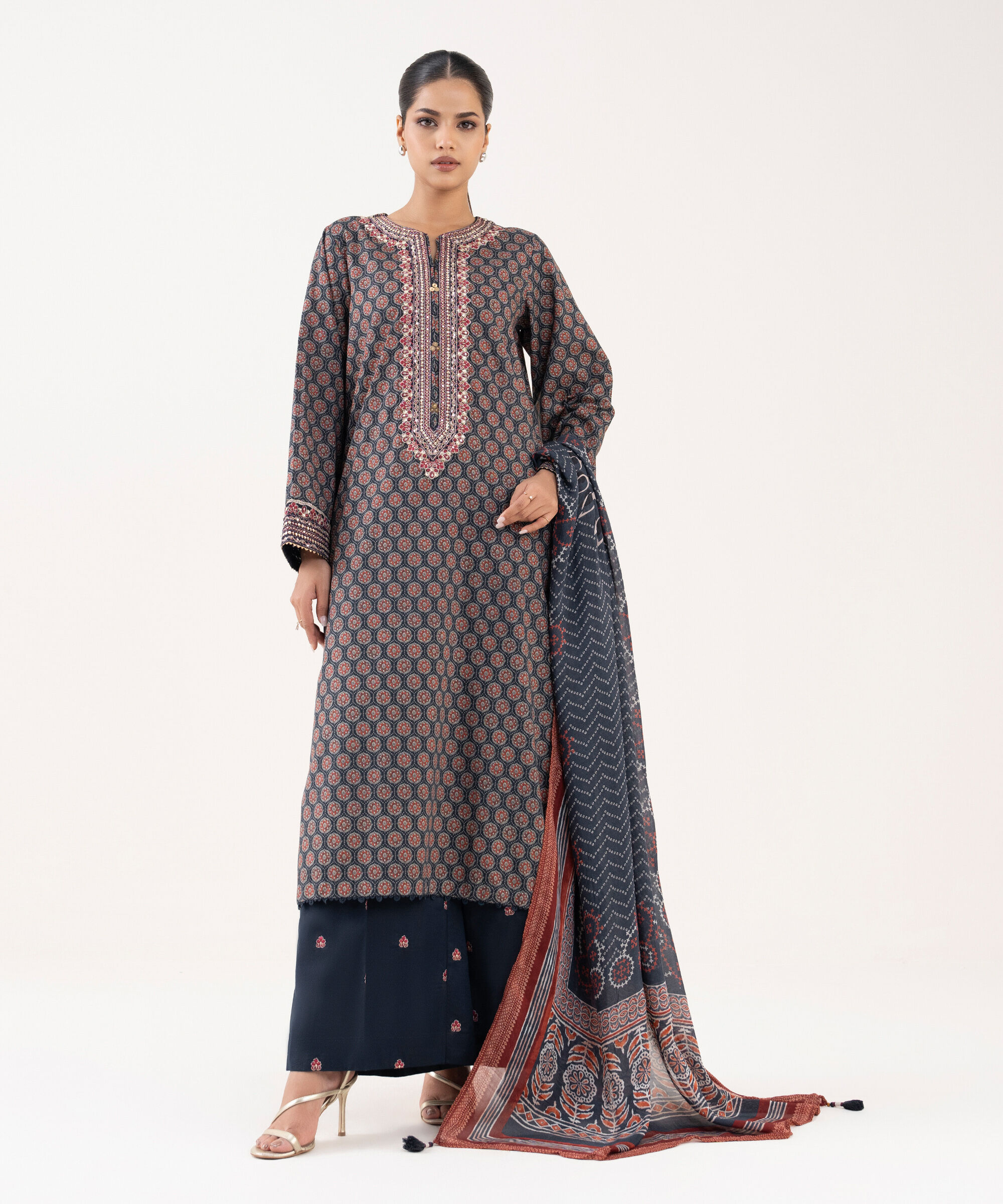 Printed Dupatta 3PRSG25V320D