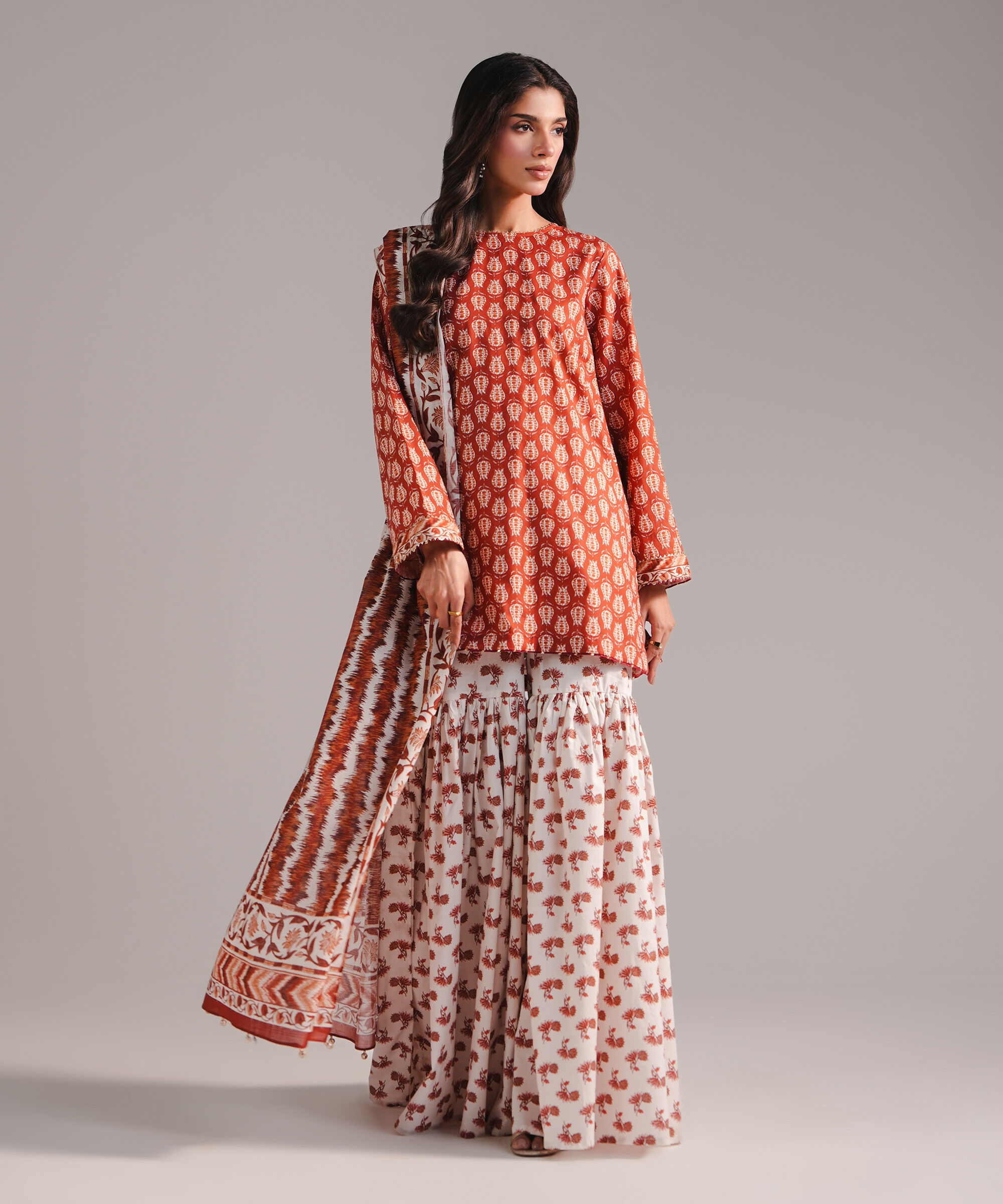 Printed Dupatta P26CAHMV618D
