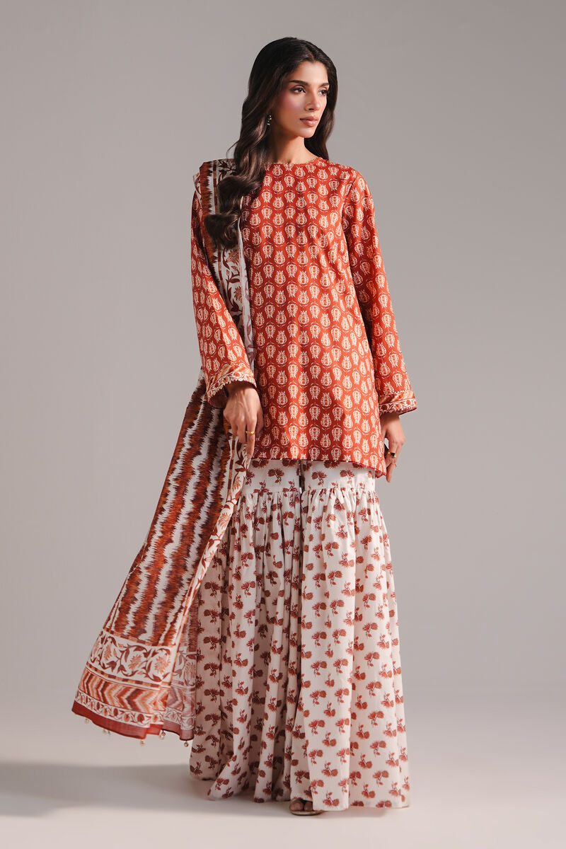 Printed Lawn Dupatta