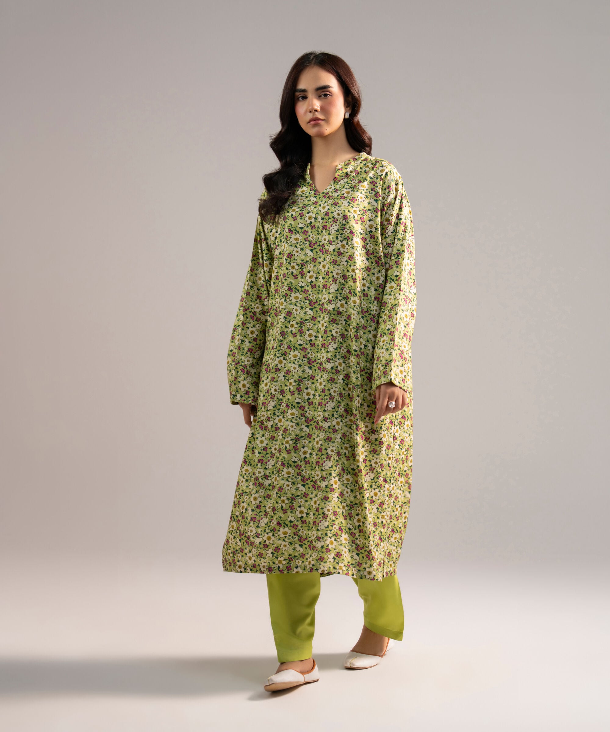 Sapphire - 2 Piece - Printed Arabic Lawn Suit