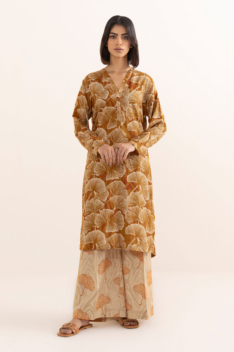 Printed Arabic Lawn Shirt