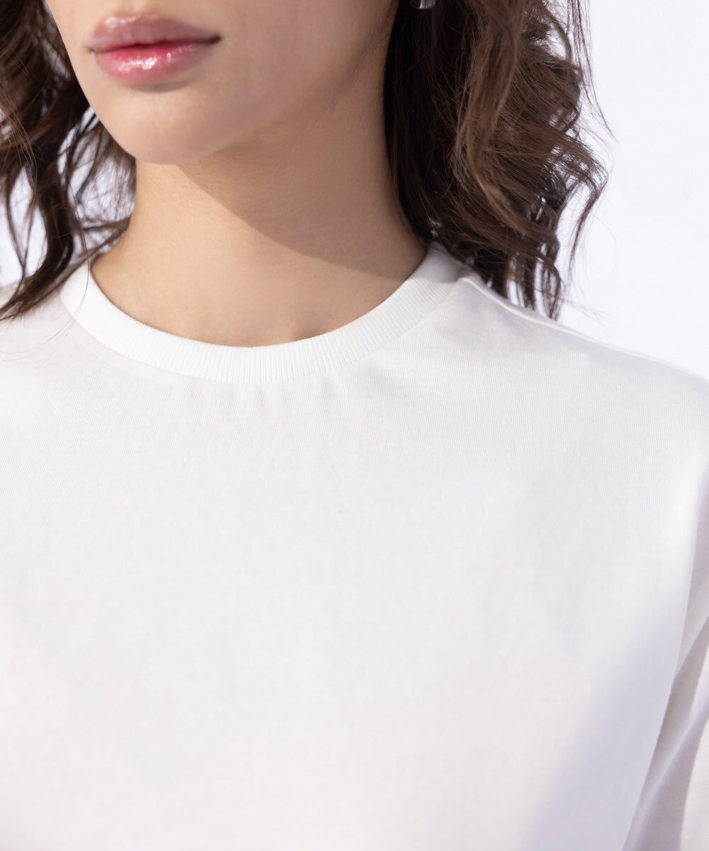 Women's Western Wear White T-Shirt