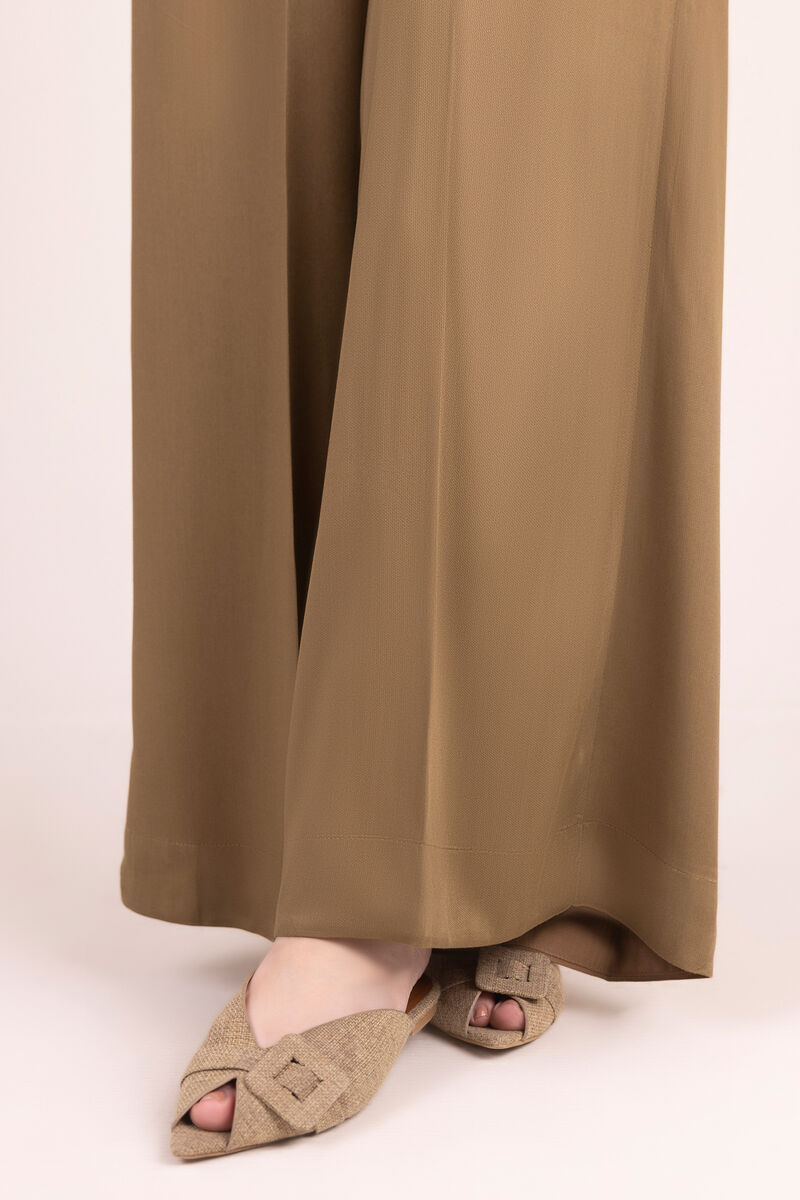 Solid Bedford Flared Pants