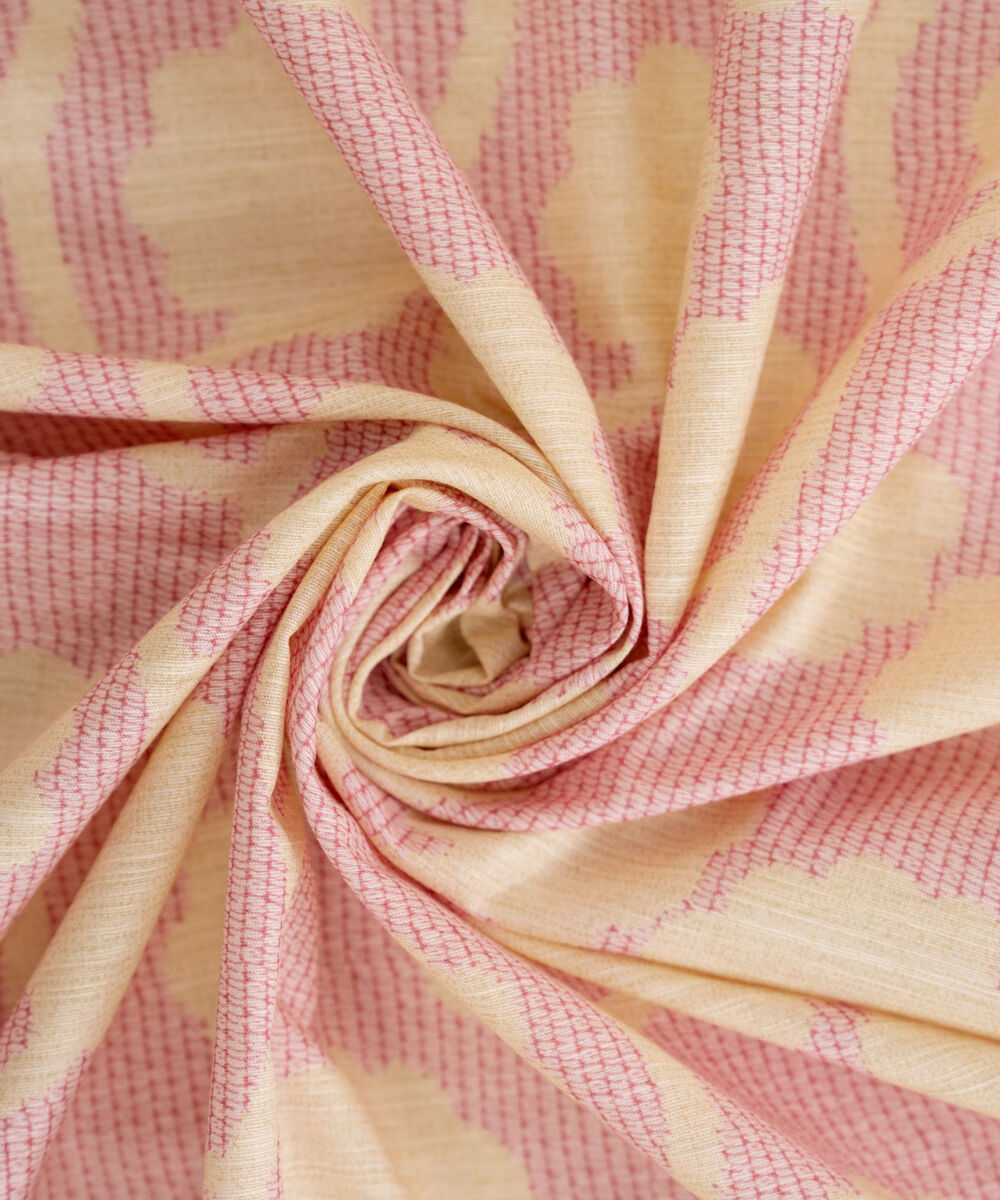 Printed Khaddar Lilac Dupatta