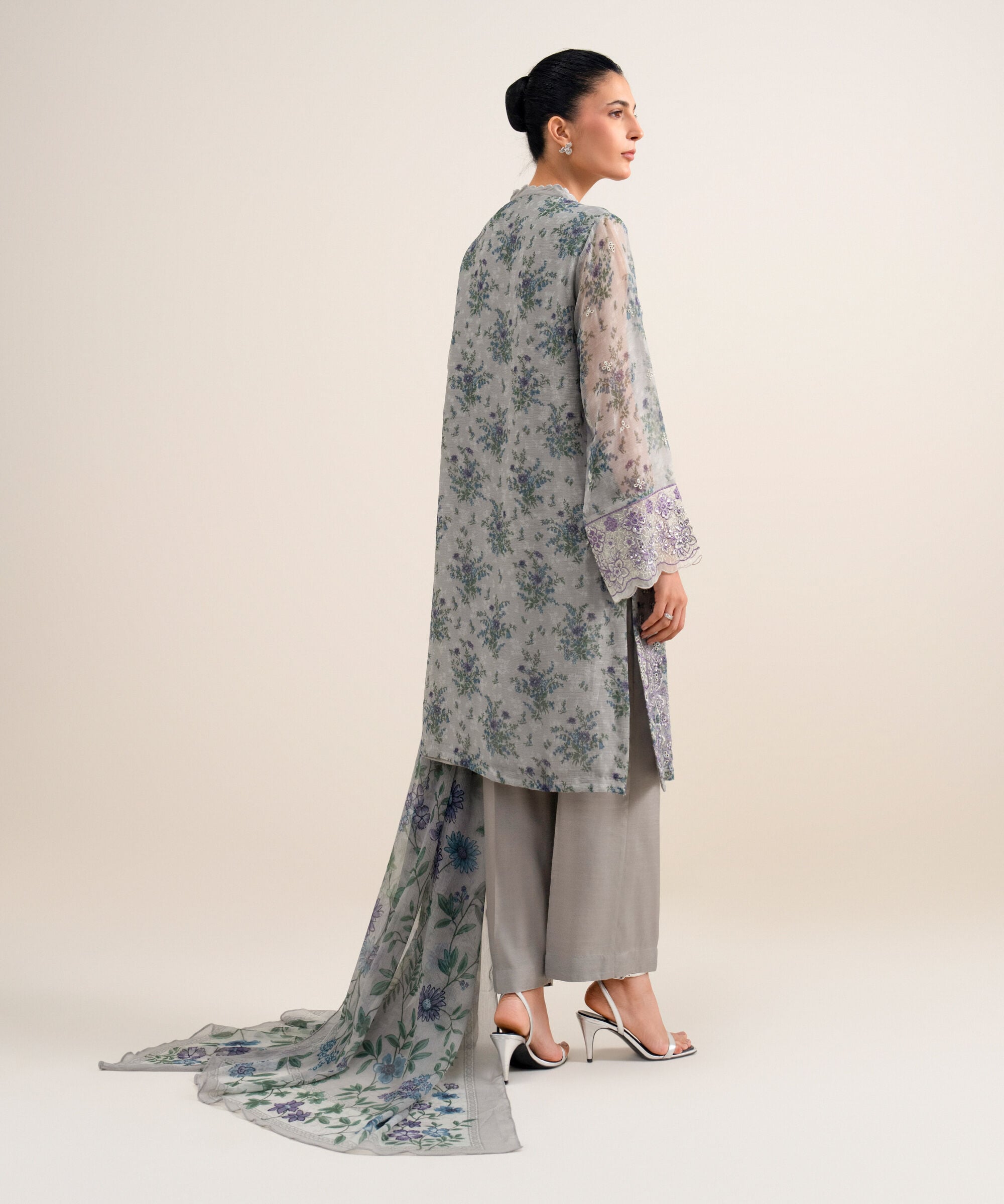 Unstitched 3 Pc Chiffon U3FELX25V105