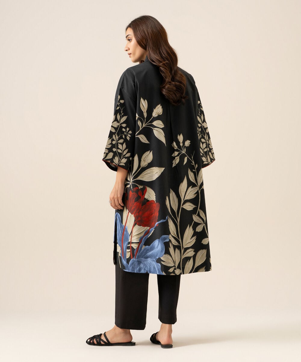2 Piece - Printed Cotton Suit — Sapphire view 3