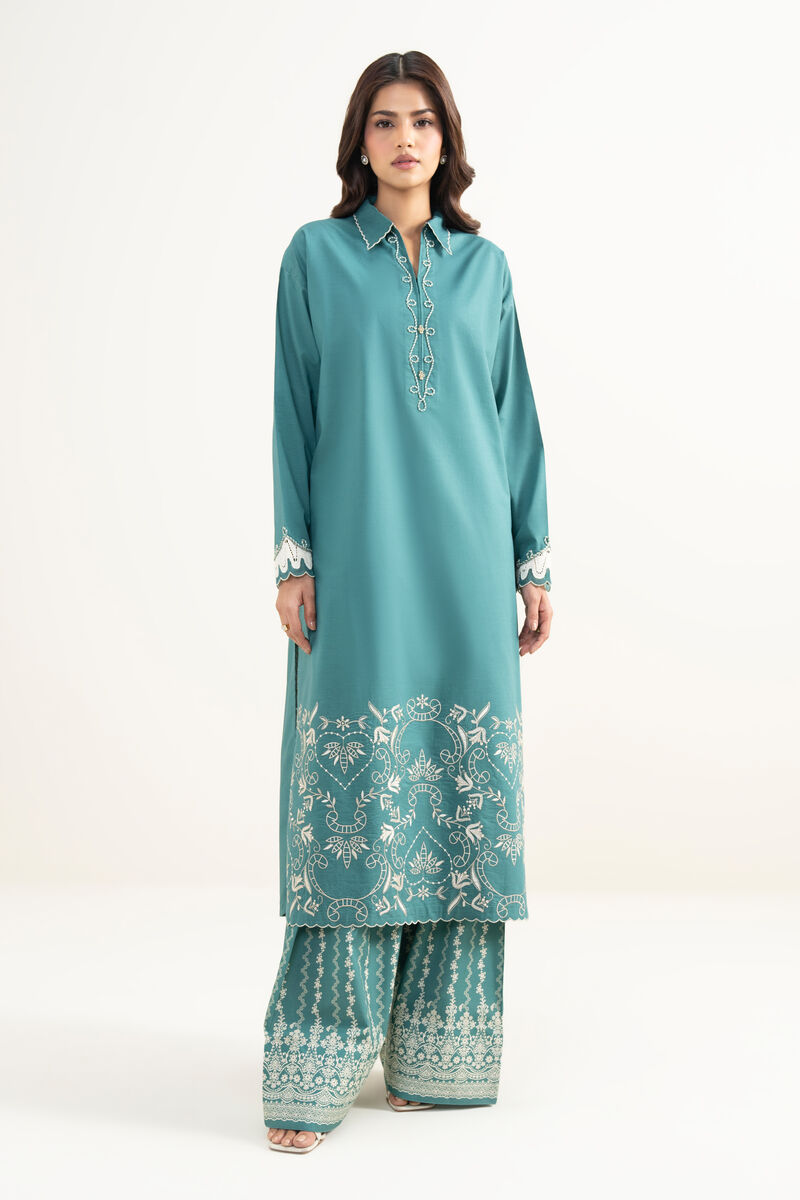 2 Piece - Embroidered Lawn Suit