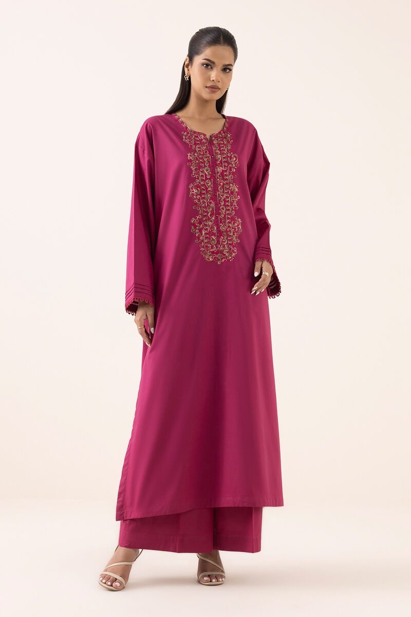 Embroidered Cambric Shirt