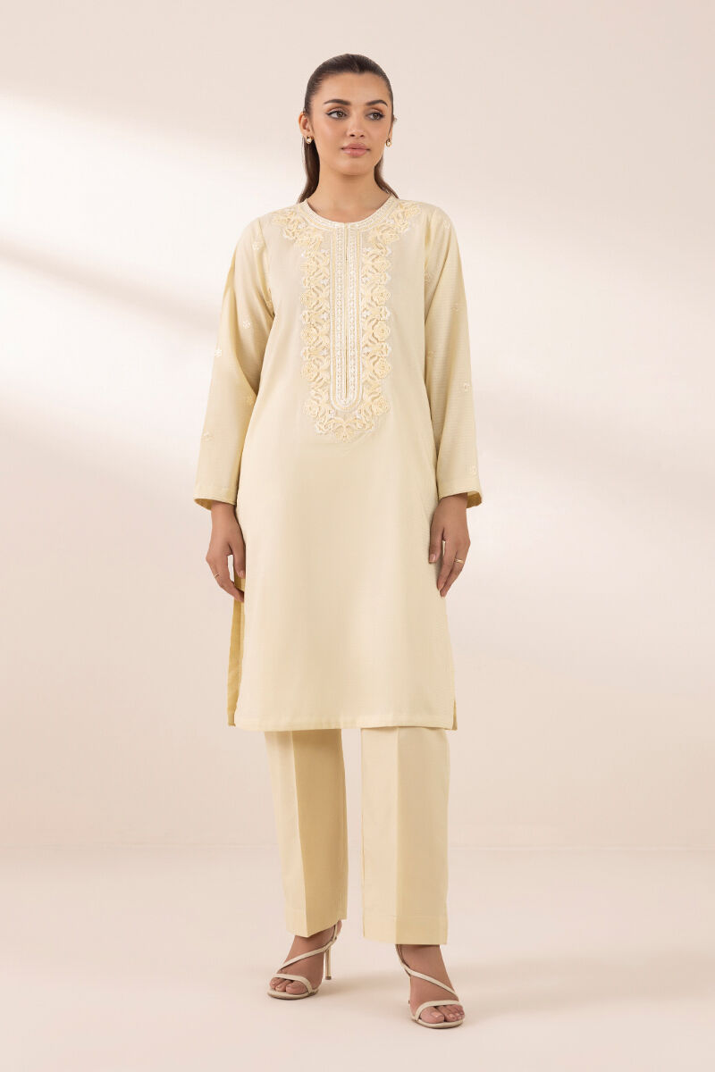 Embroidered Dobby Shirt