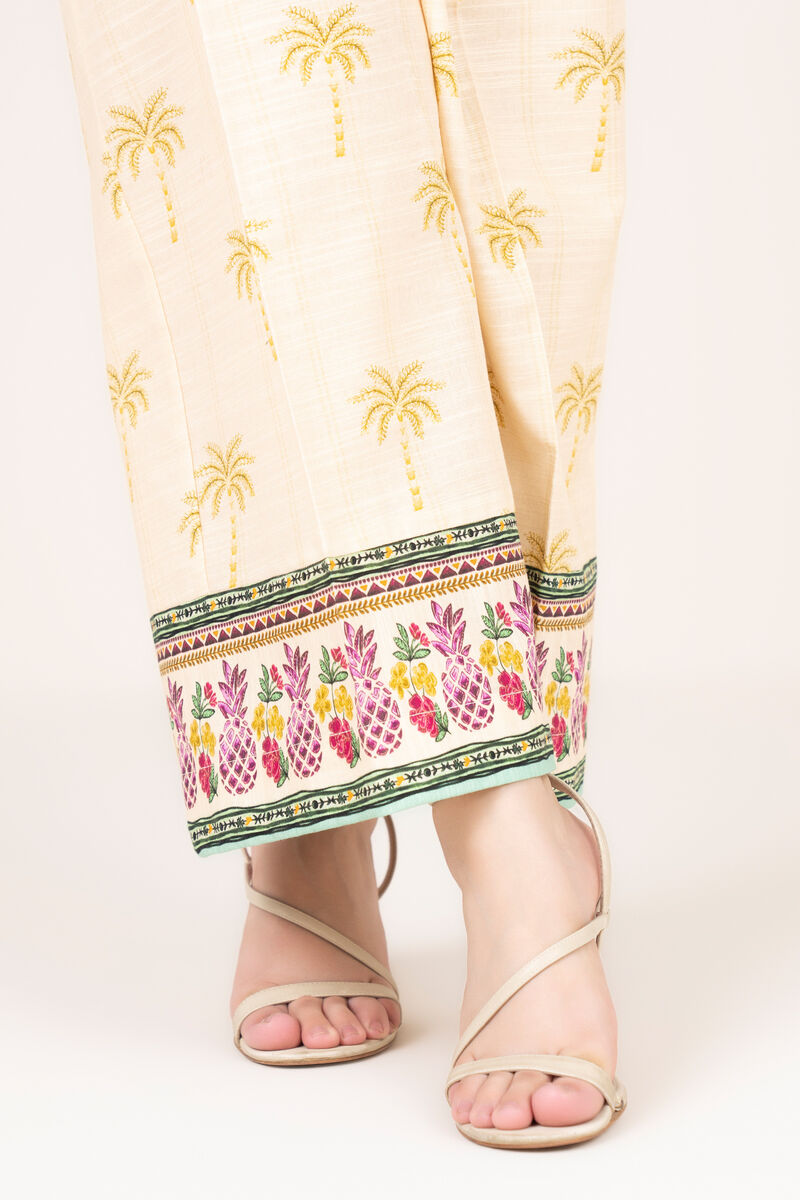 Printed Khaddar Culottes