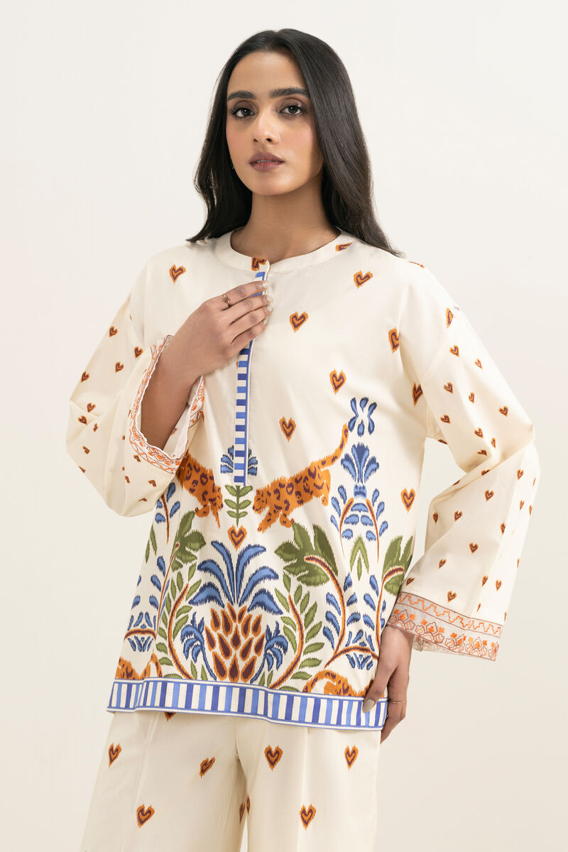 Embroidered Cambric Shirt