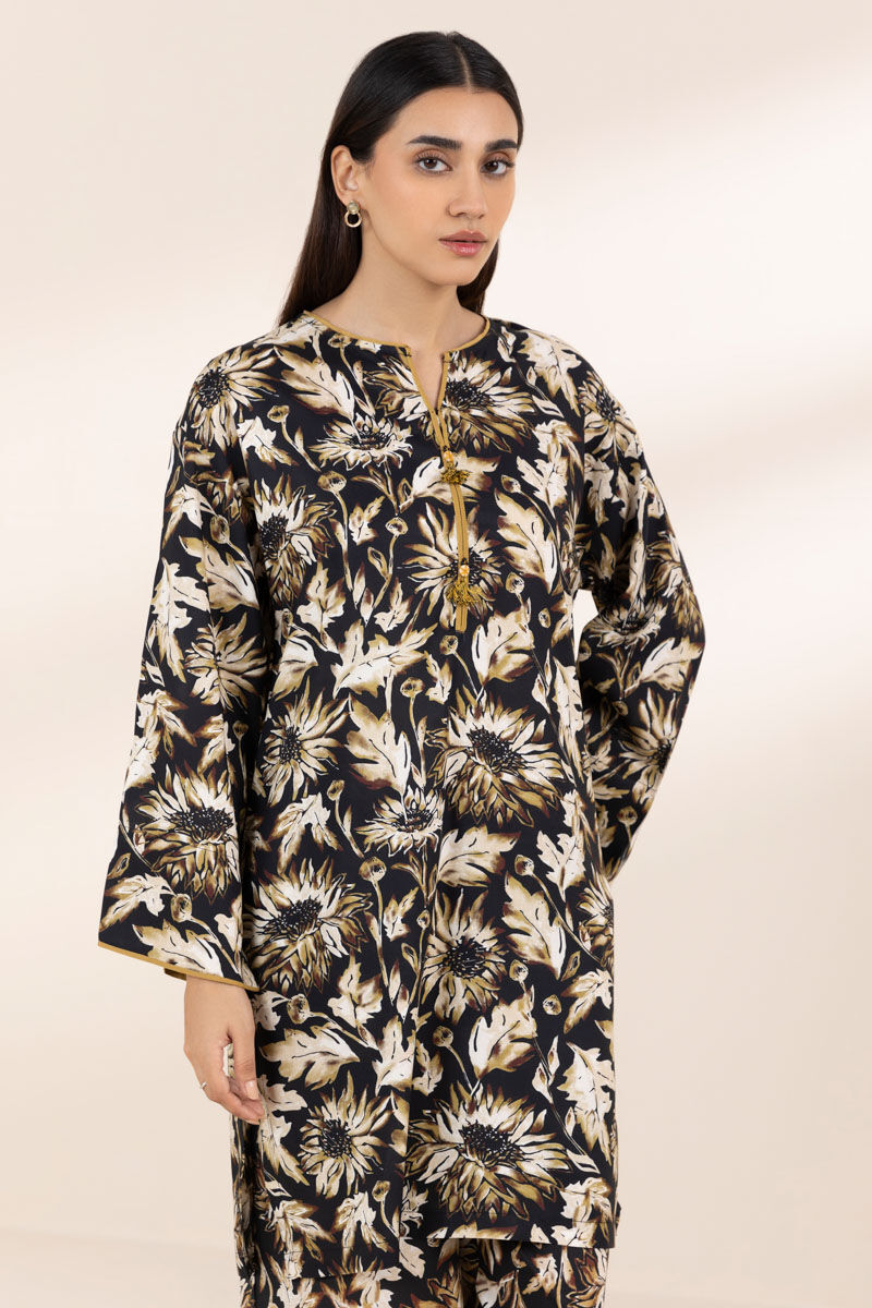 Printed Arabic Lawn Shirt