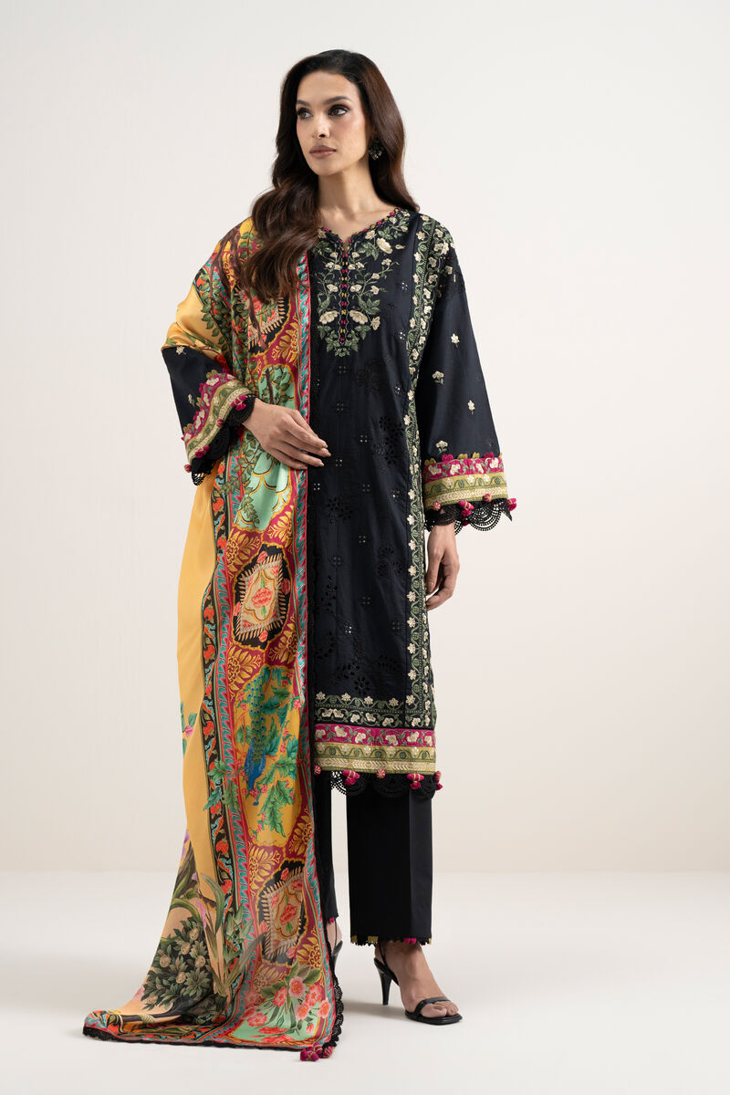 3 Piece - Embroidered Lawn Suit
