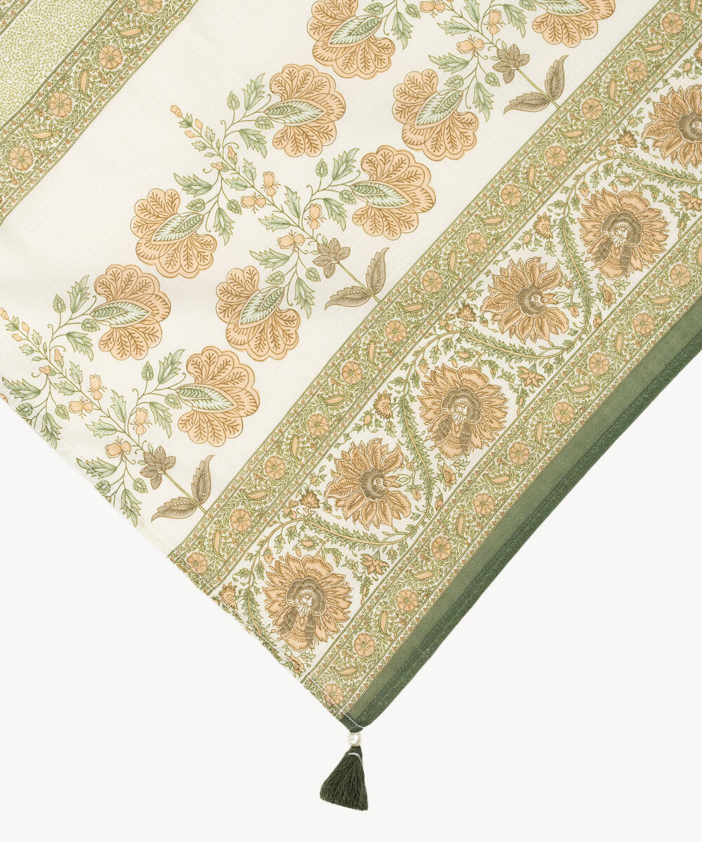 Lawn Printed Mint Green Dupatta