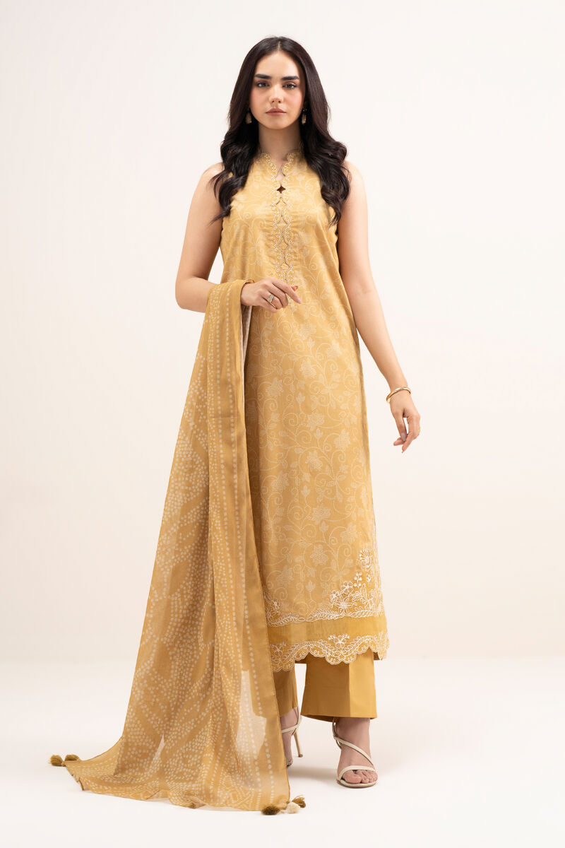 3 Piece - Embroidered Lawn Suit