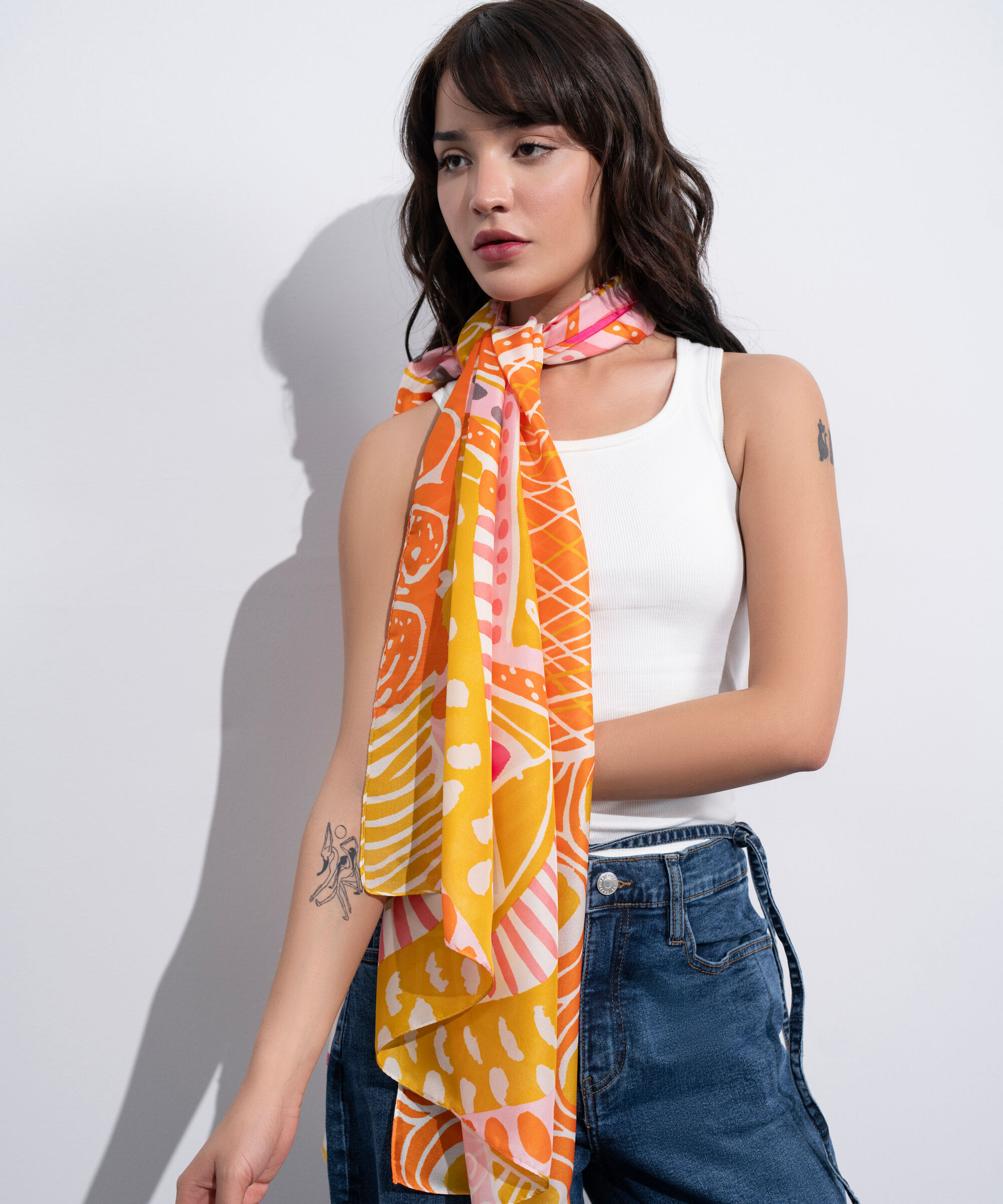 Printed Scarf WSCF26V20009
