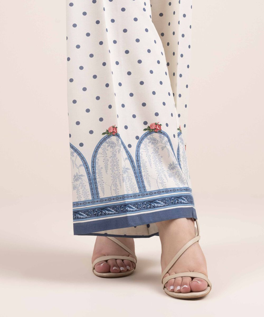 Woman - Multi Printed Cambric Culottes