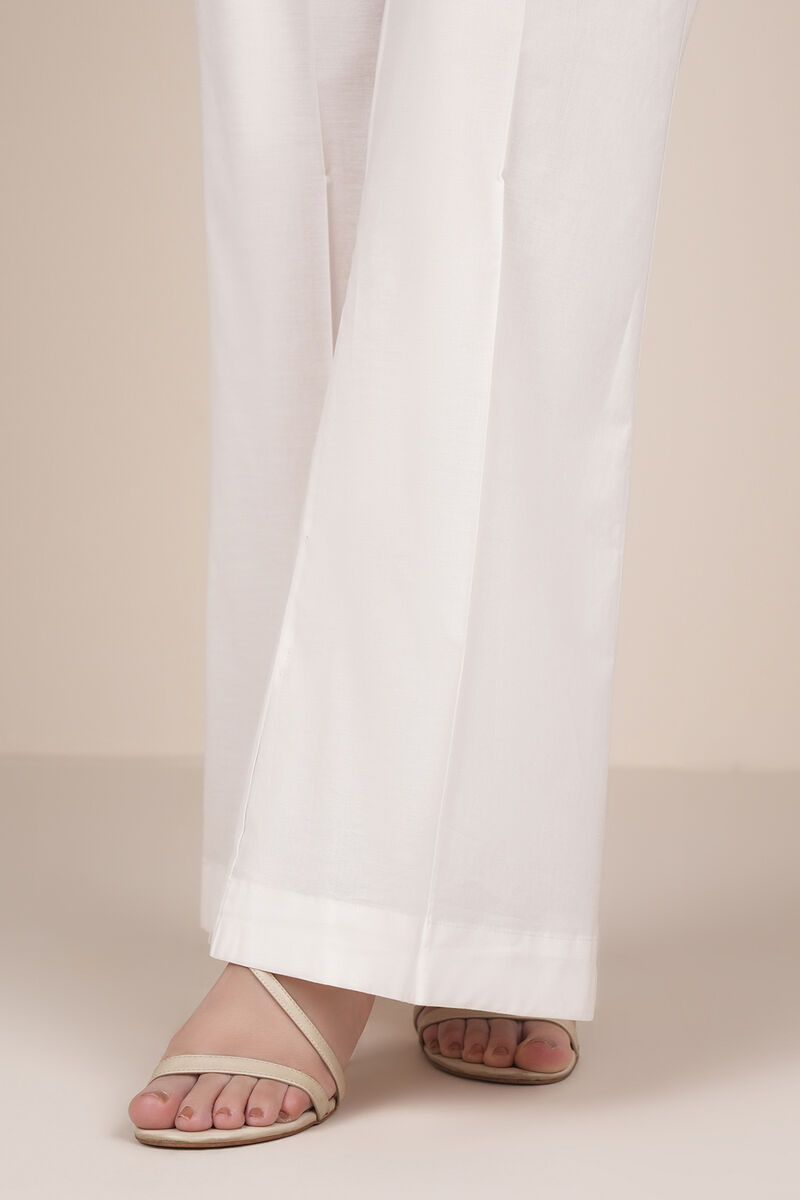 Solid Lycra Flared Pants